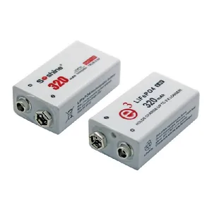 Аккумулятор Крона Soshine 9V LiFePO4 320 mAh
