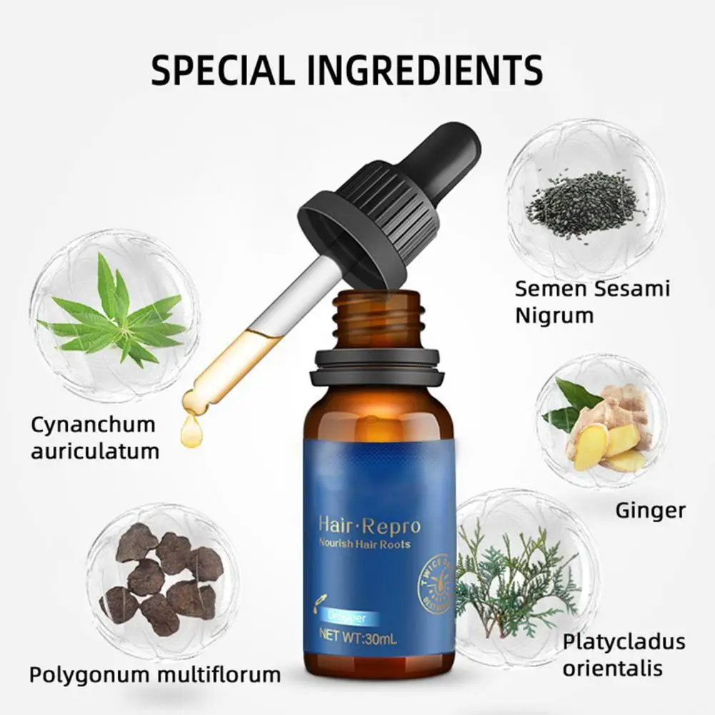 

30ml Effective Professional Anti Hair Loss Dense Hair Growth Serum for Hair Salon Hair Restorer Hair Growth Liquid