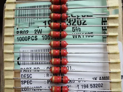 Лапка из сырой меди, малый объем, высокая мощность, сопротивление PR02 2W2k 2W 2k, объем 3,5*9 Лапка из сырой меди, малый объем, высокая мощность, сопротивление PR02 2W2k 2W 2k, объем 3,5*9