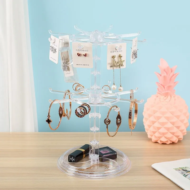 

Многослойный вращающийся органайзер для украшений TREACHI