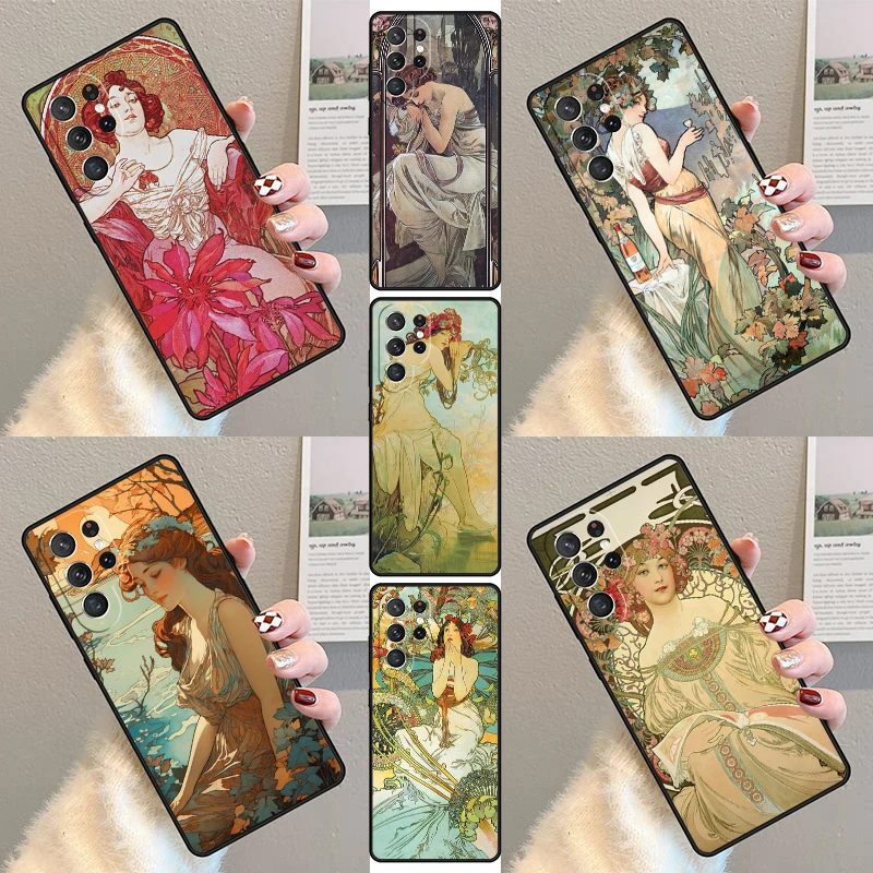 Силиконовый чехол для Samsung Galaxy S23 S21 S20 FE S24 S22 Ultra Note20 S10 S9 S8 Plus