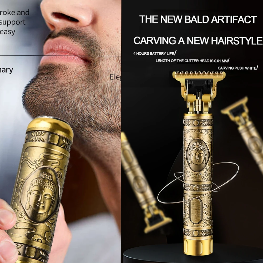 

Бритва для бритья бороды для мужчин, триммер для сухого и влажного бритья волос, перезаряжаемая моющаяся бритва с лезвием, эпилятор