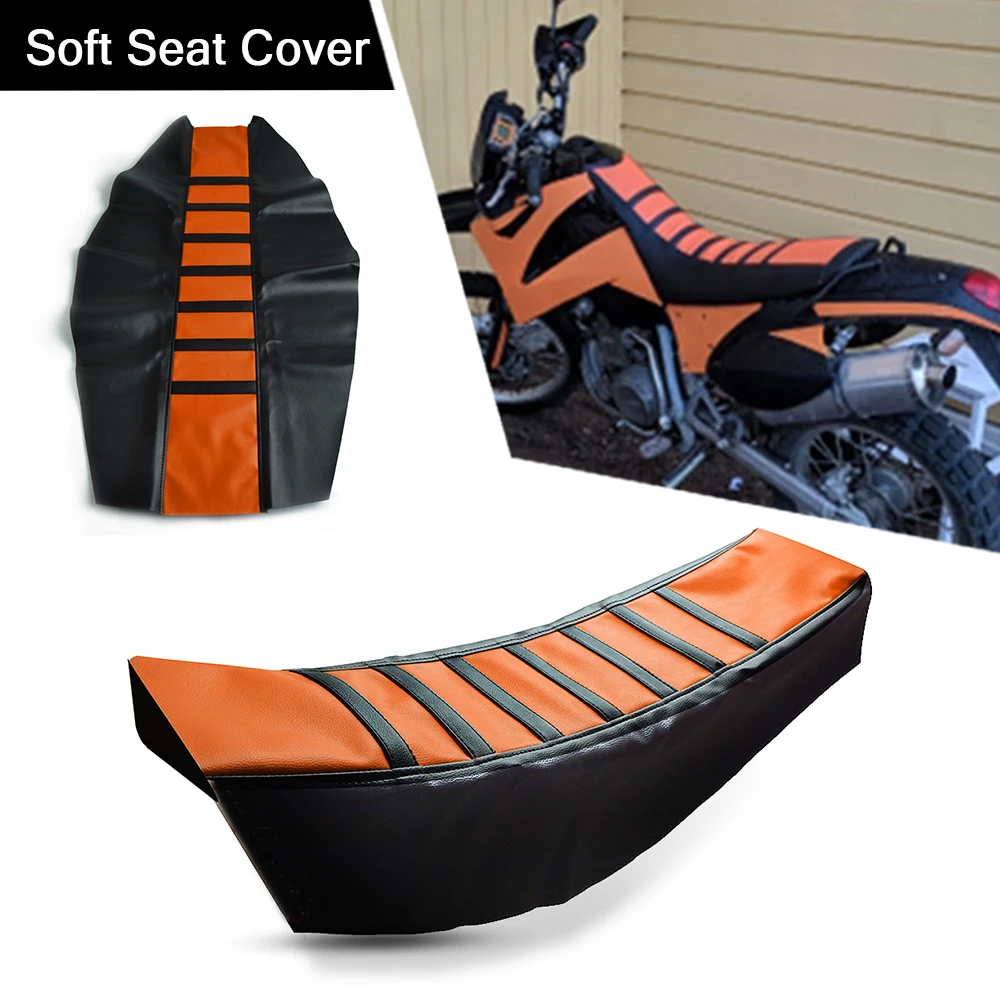 

For 65 85 525 530 540 550 560 620 625 EXC SX XC XCW EXC-R SX-R MXC-G XCR-W SXC SXS DXC MXC SM Rubber Gripper Soft Seat Cover