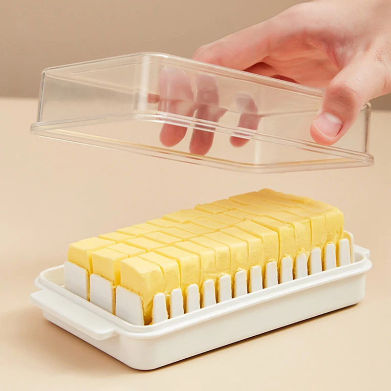 

Butter Dish Butter Slicer Cutter With Sealed Lid Butter Keeper Cheese Container Food Storage Candy Box