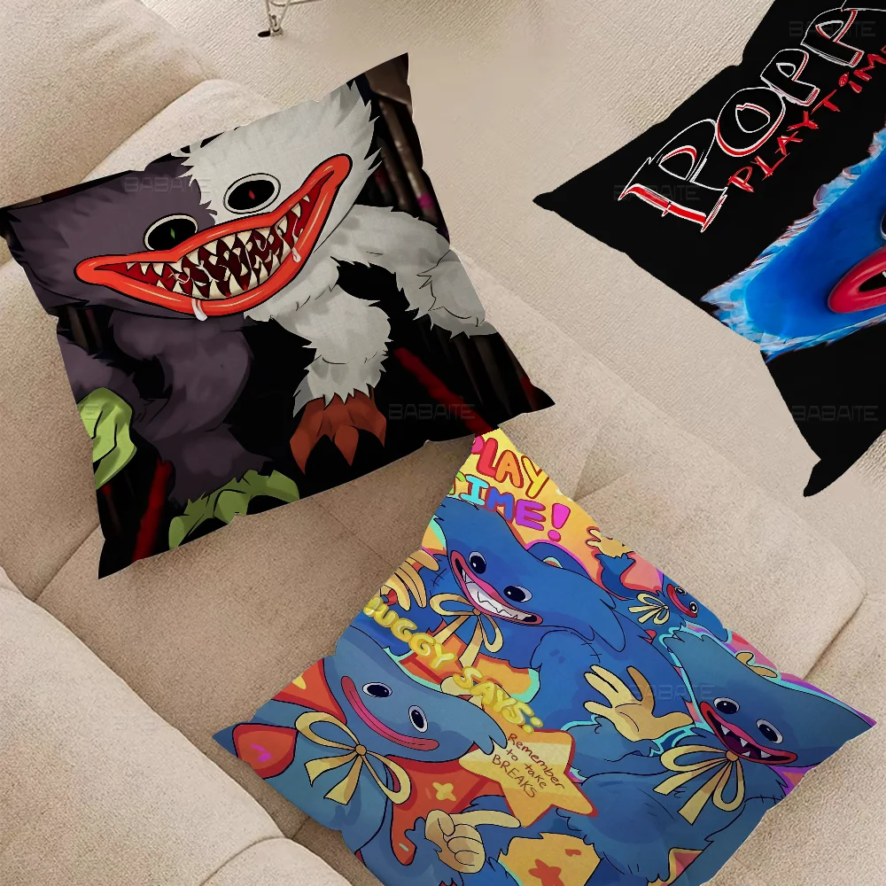 H-Huggys мультфильм W-uggy наволочка для автомобиля дивана Рождественский подарок 40x40