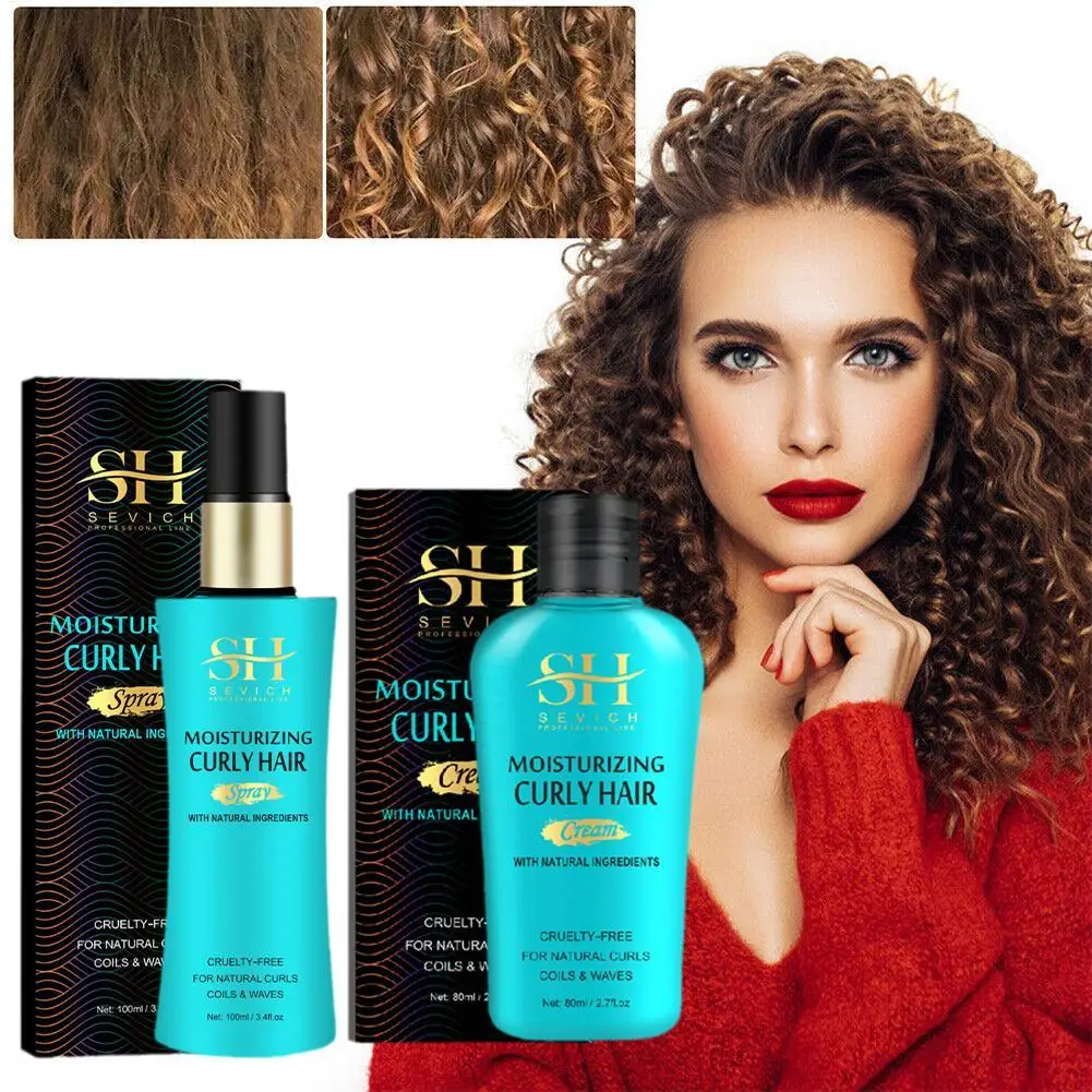 Curl Boost Hair Bounce Styling Enhancing Anti Frizz Hair Care Sevich