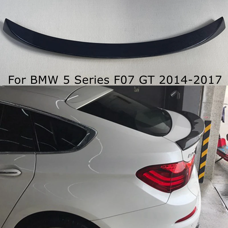 Для BMW 5 серии GT F07 2014-2017 AC стиль углеродное волокно задний спойлер крыло багажника