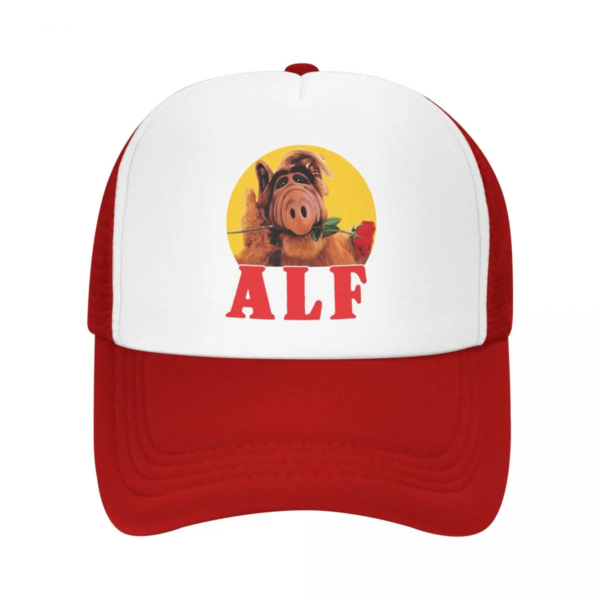 

Custom Funny Alf Trucker Hat for Men Women Adjustable Gordon Shumway Baseball Cap Sports Snapback Caps Summer Hats