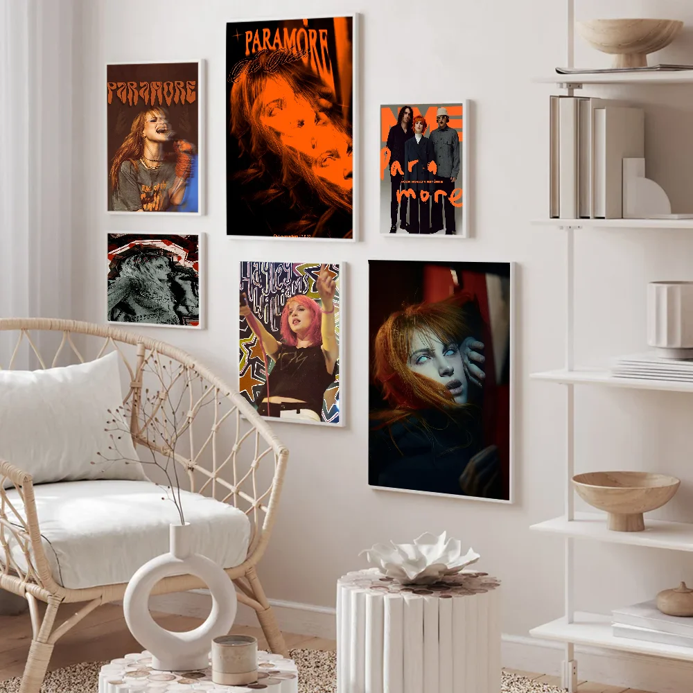 Певица P-Paramore аниме классические винтажные постеры HD качество настенные