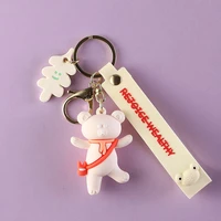 diy animation key chain lovely personalized key chain car key chain cartoon gift jewelry key chain bag hanging ornaments