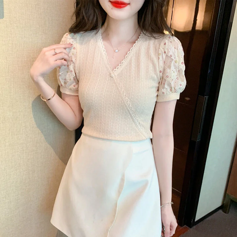 ILARES размера плюс женская одежда милые и дешевые женские блузки с коротким