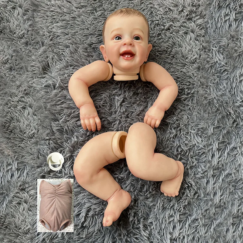 24-дюймовые уже окрашенные комплекты комплект куклы реборн Янник мягкие