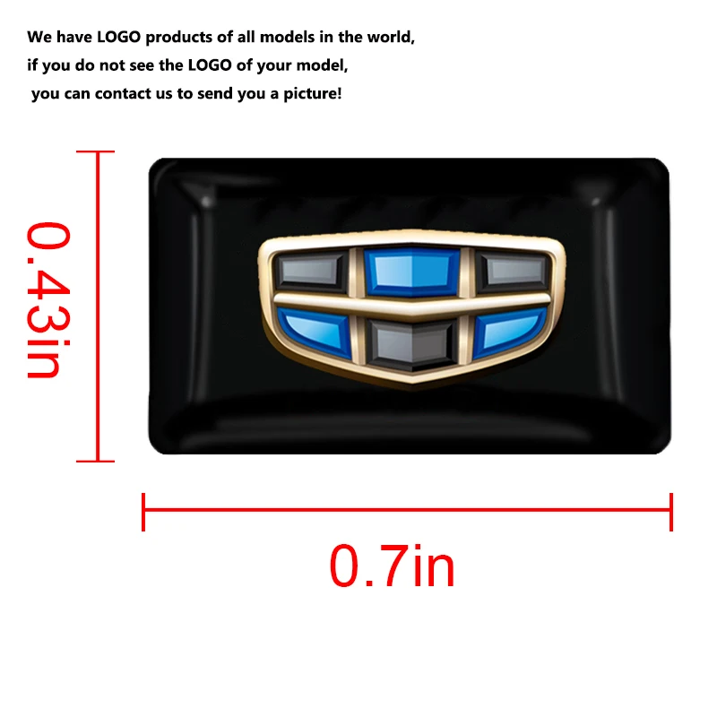 10 шт. прямоугольные наклейки с логотипом для автомобилей Chery Tiggo 7 2 Pro 5x5 4 3 8 T11 Arrizo 5