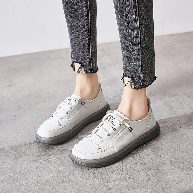 Новая женская обувь из натуральной кожи мокасины без шнуровки туфли на плоской