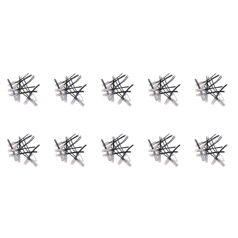

100 Pcs Bimetal Temperature Control Switch Thermostat 55 Celsius N.C KSD9700