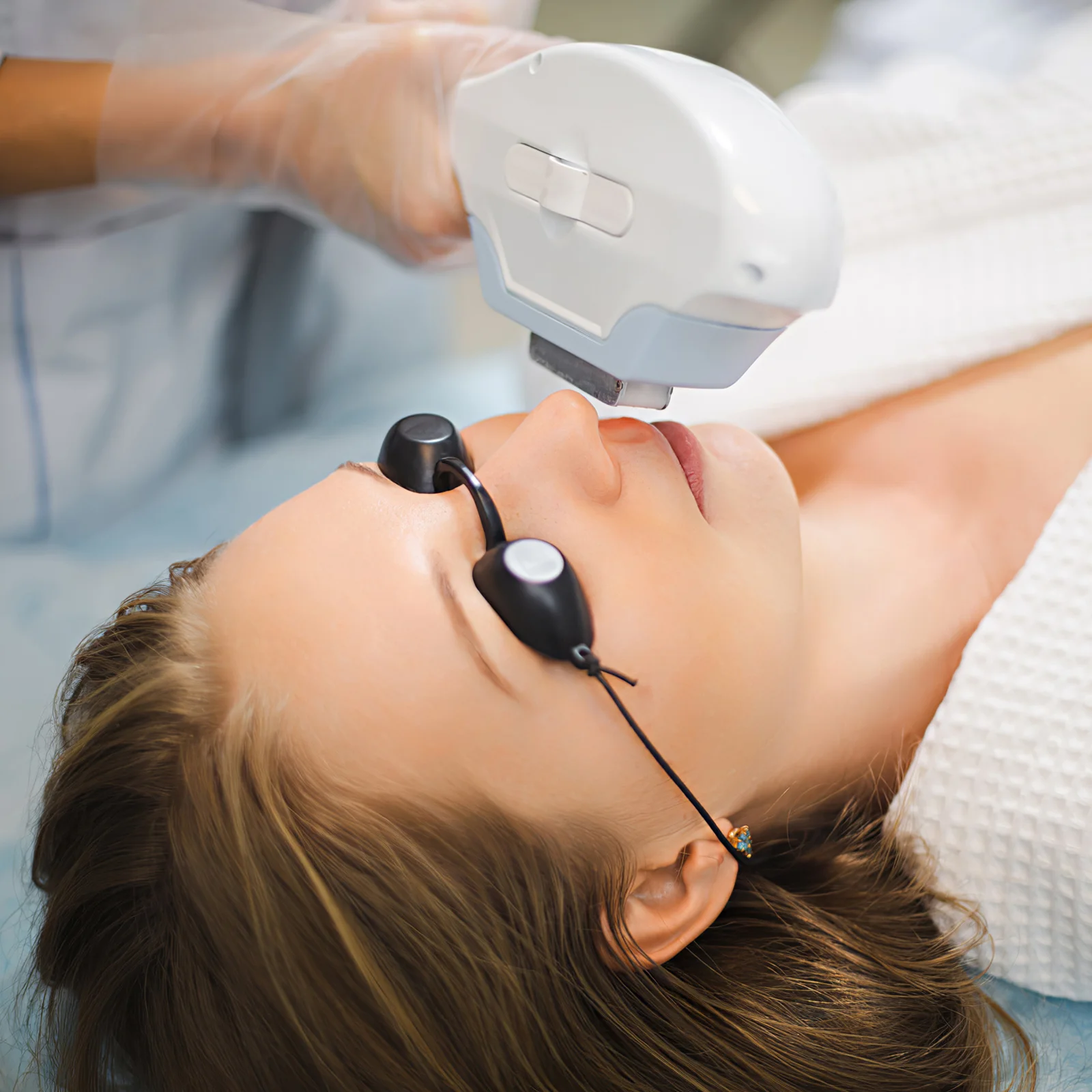 

5 Pcs LED Goggles Safety Eye Patch Blinder Eye Cover Shade Lasik Goggles Eye Goggles Hood Eye Mask