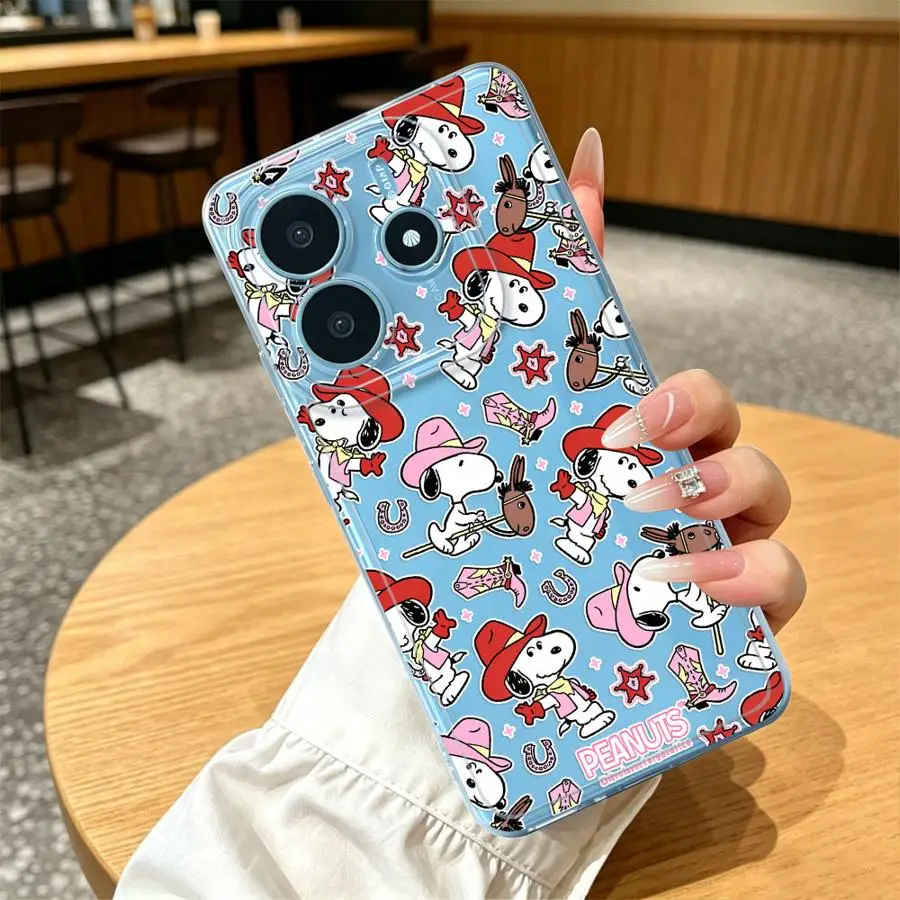Чехол для Xiaomi Redmi Note 15 14 Pro Plus A4 11S 9 10 12S 15Pro Note 13 14C 12 13C 11, мягкий чехол для телефона с милым мультяшным рисунком S-noopy (art.: 3920dcb3cb2ff) - 3920dcb3cb2ff