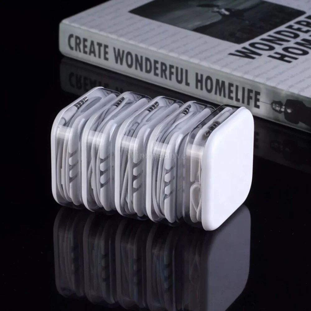 

Наушники-вкладыши 3,5 мм, 20 шт., гарнитура с дистанционным микрофоном для iphone 5 5s 6 6S plus, наушники