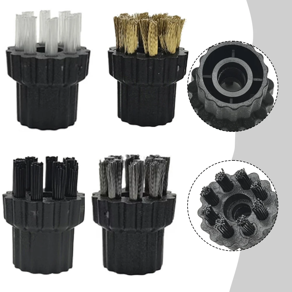 Насадки для пароочистителя LEENKEA, латунные щетки