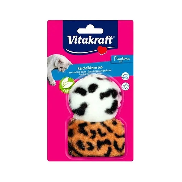 

15663-Vitakraft Catnip Cat Toy Plush Pillow 2 Pcs 432770475