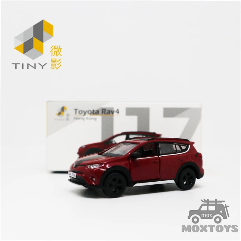 

Tiny 1:64 Toyota Rav4 red Diecast Model Car