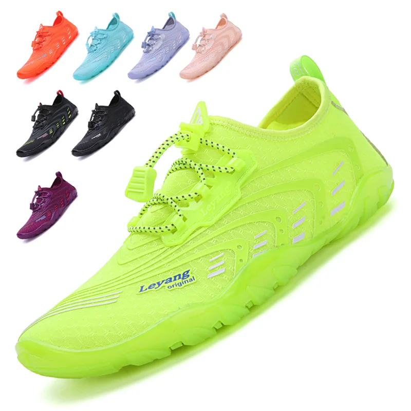 

NEW Couples Gym Footwaer Unisex Large Size Vacation Beach Game Aqua Shoes Men Squat Fitness Shoes Women Indoor Yoga Shoes 36-47#
