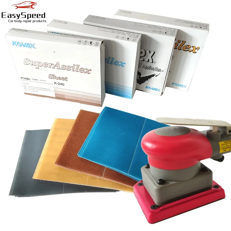 Японская прямоугольная наждачная бумага koax для автомобиля зернистость 2000/3000