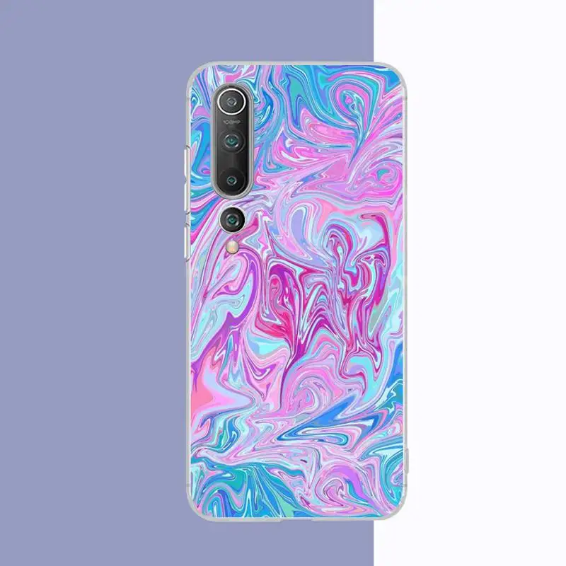 Радужный телефонный чехол Yinuoda с лазерной линией для Samsung S21 A10 Redmi Note 7 9 Huawei P30Pro Honor
