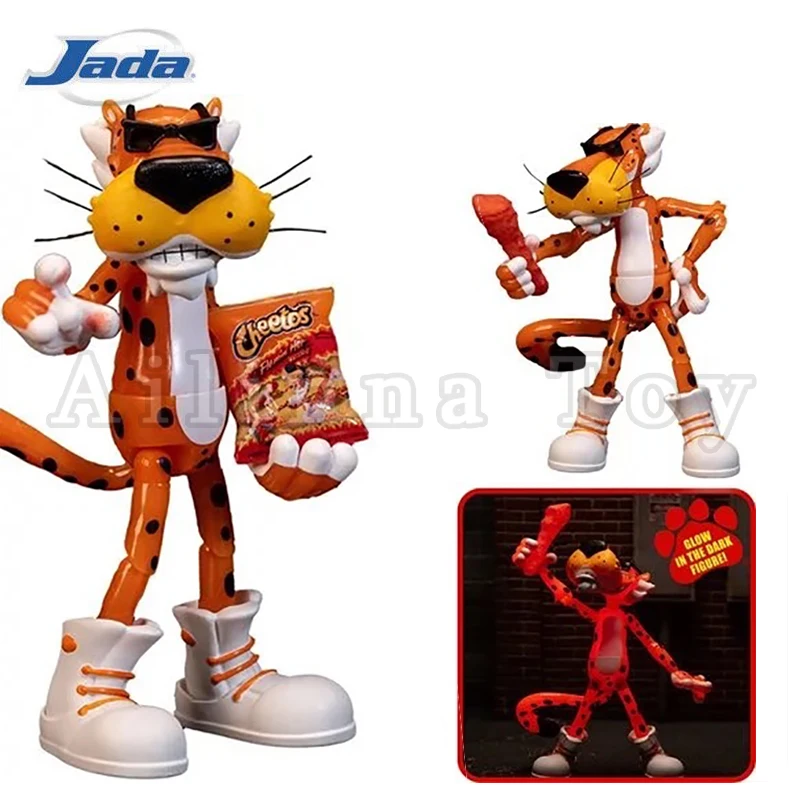 Jada Toys 1/12 6-дюймовая экшн-фигурка Cheetos Chester Cheetah Flamin Hot Crunchy Аниме Модель