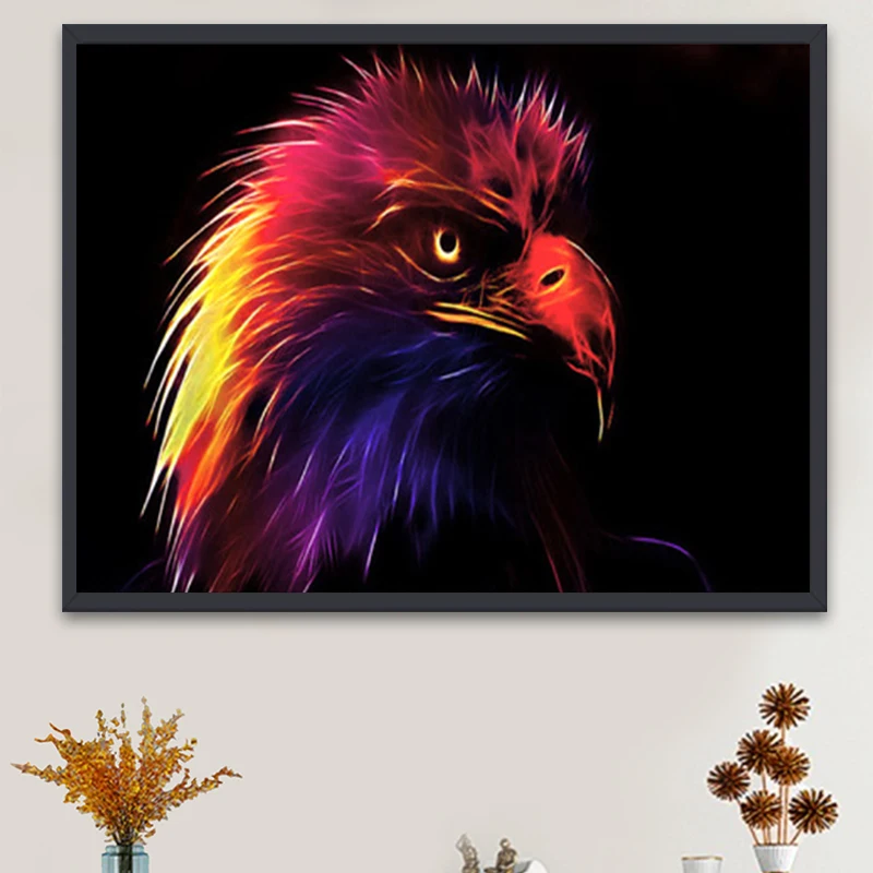 

DIY 5D алмазная живопись Орл мозаика полная фотокартина животное Набор для вышивки крестиком домашнее настенное украшение