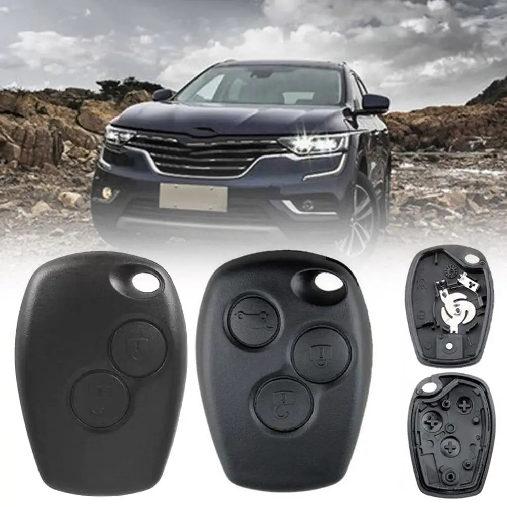 

2/3 Buttons Remote Key Case For Clio For Kangoo For Dacia Sandero Fluence Auto Replacement Folding Car Key Shell Car Access R7M9