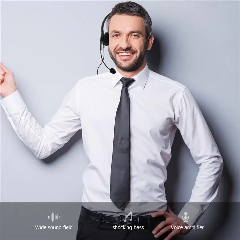 Монофоновая USB-гарнитура H300 с шумоподавлением микрофоном и регулировкой