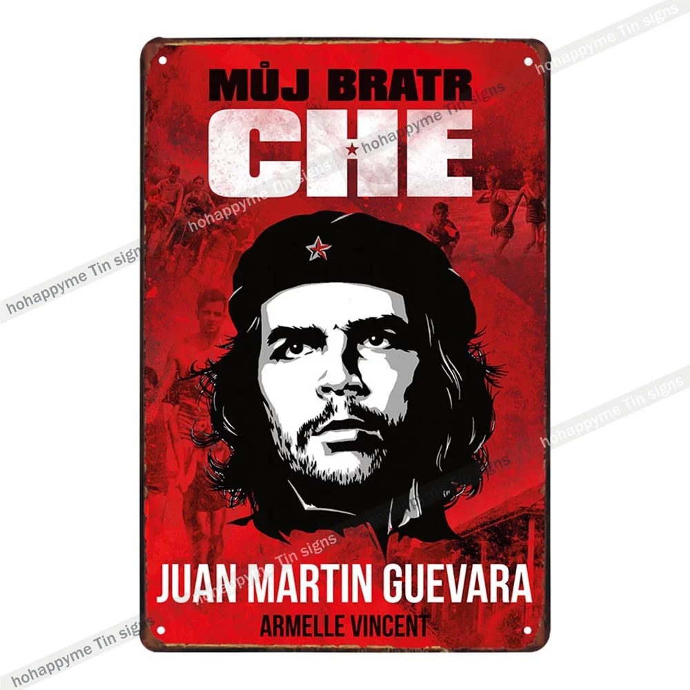 

Металлическая вывеска Че Гевара hohappyme