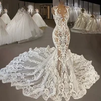 sexy spaghetti straps wedding dress v neck sleeveless lace appliques sequins ruffles bridal gowns plus size vestido de novia