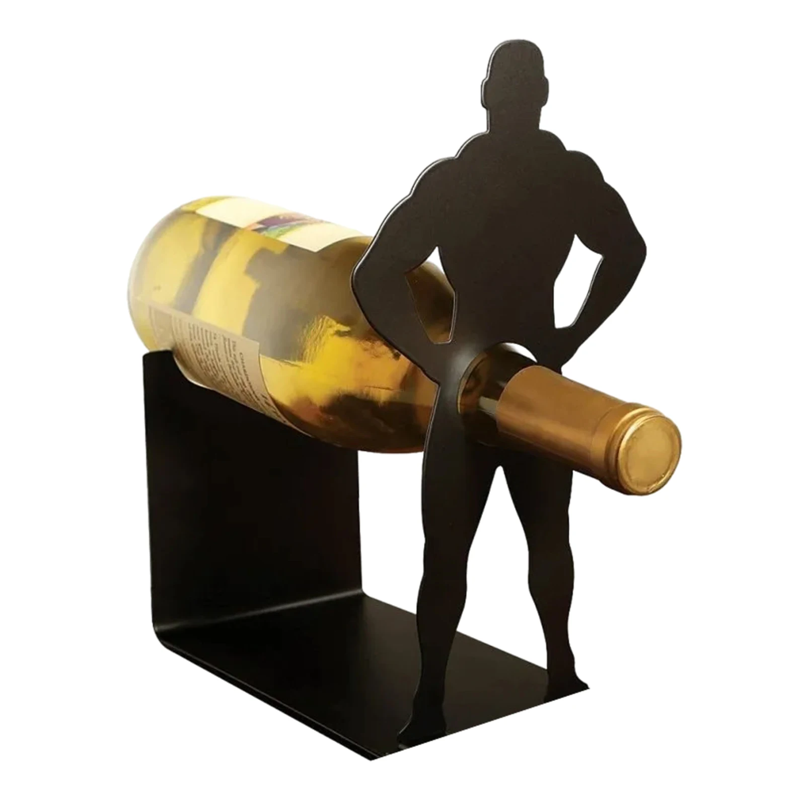 

Стойка-держатель для винных бутылок, самостоятельная стойка для вина, столешница для бутылок, Настольная витрина для вина, стойка для домашнего кухонного погреба