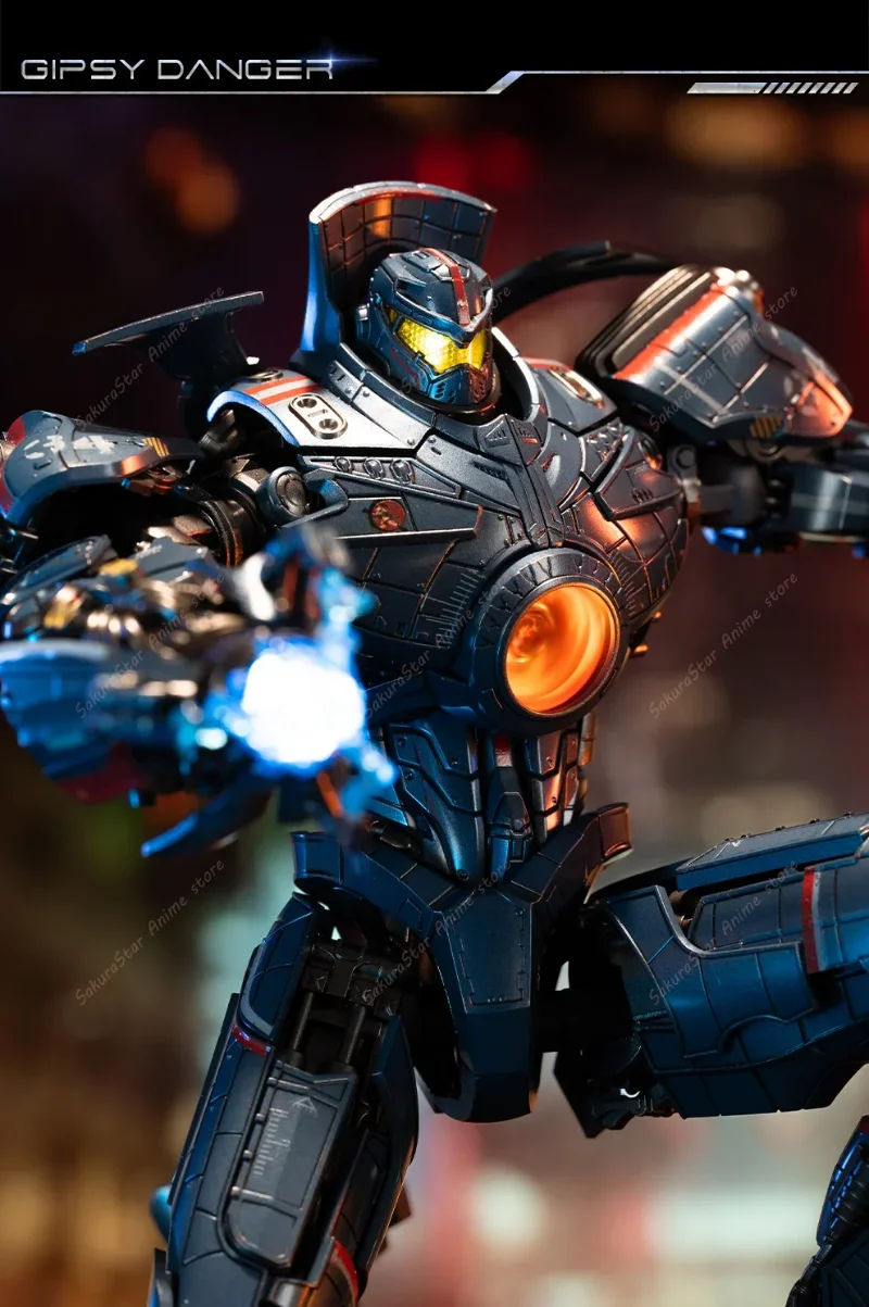 Фото В наличии: Фигурка GONG Pacific Rim Gipsy Danger, 25 см (10 дюймов), из сплава, изысканная модель меха, коллекционная игрушка, подарок. №5