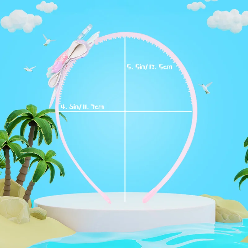 Новая летняя повязка на голову с русалкой для девочек повязки блестящей ракушкой