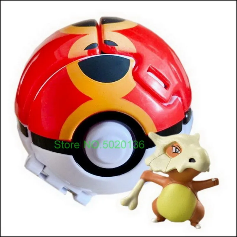 Pokeball 7 см Фигурка покемона 3 4 см Покемон Игра Go Ball Аниме Экшн Пикачу Чармандер Сквиртл Бульбазавр Иви Роулет Статуя (art.: 3920cbaacfc95) - 3920cbaacfc95