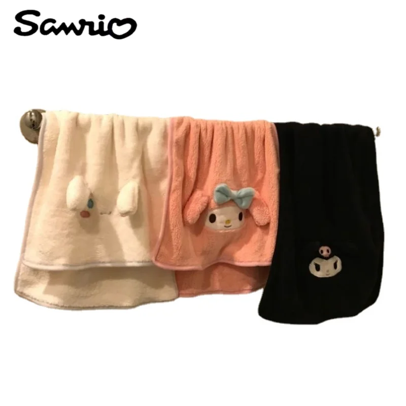 

Sanrio New Anime Peripheral Cartoon Kawaii Kulomi Cute Cinnamon Roll Absorbent Face Towel Creative Couple Towel Gift Wholesale