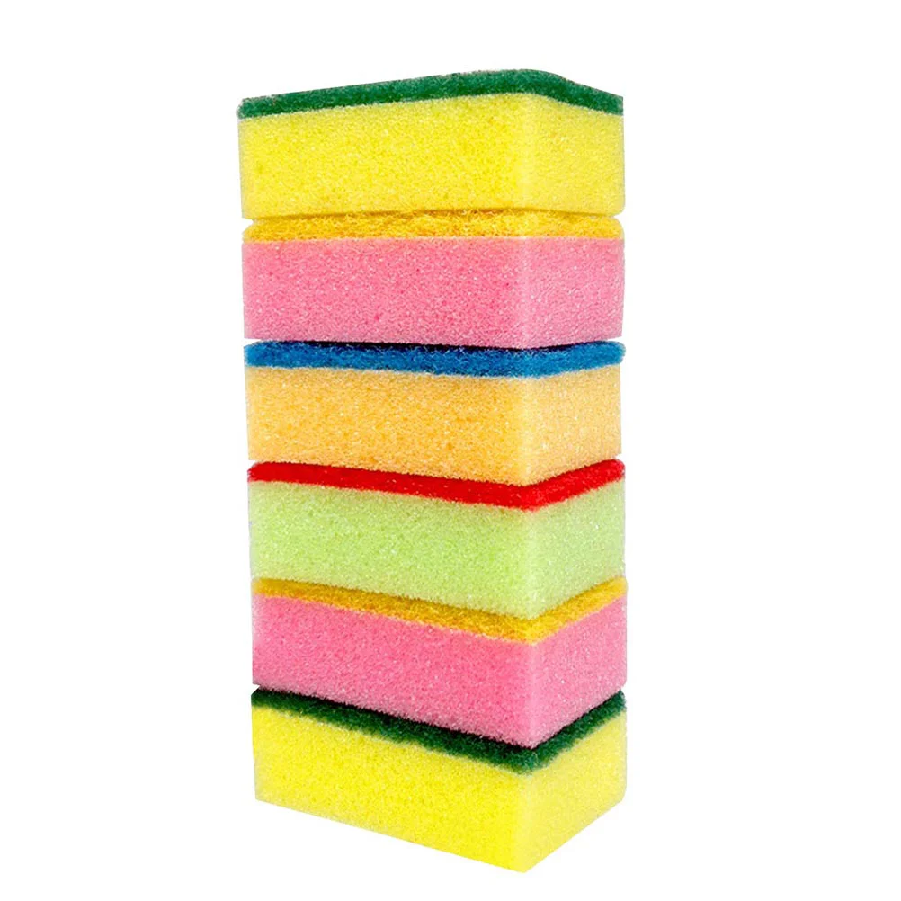 

10 Pcs Scrubber Sink Scrub Sponge Heavy Eraser Sponge Cleaner Scouring Pad Sponge