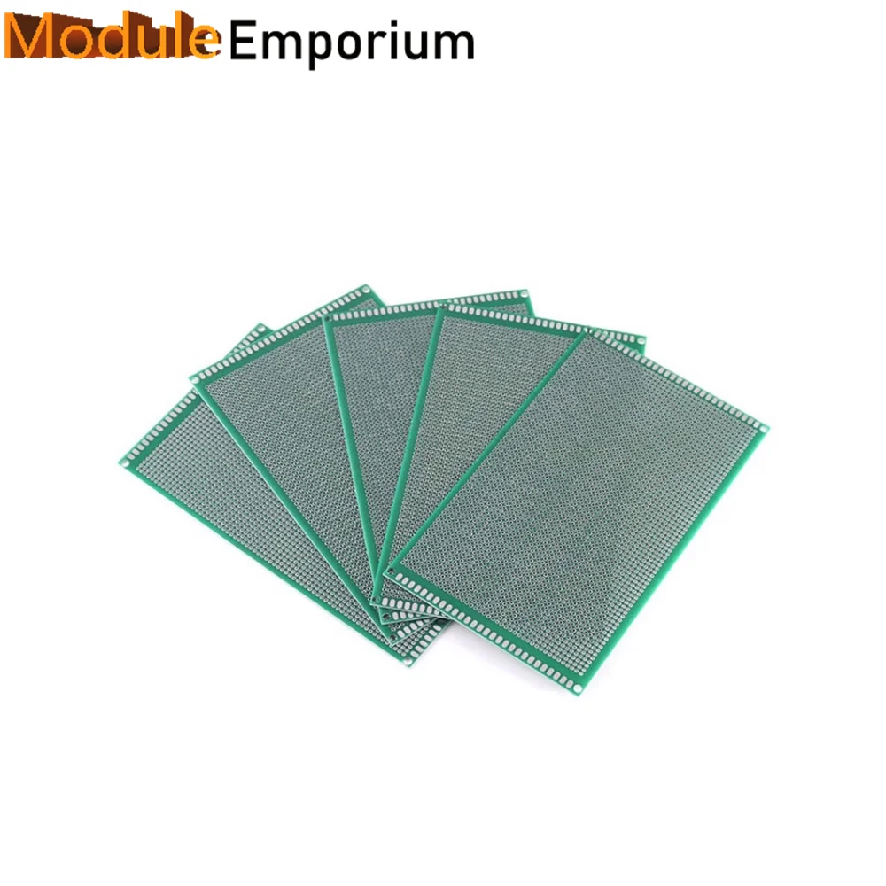 Двусторонняя универсальная печатная плата 9 х15 см для распыления олова, печатная плата из стекловолокна толщиной 1,6, расстояние 2,0 мм, Экспериментальная плата