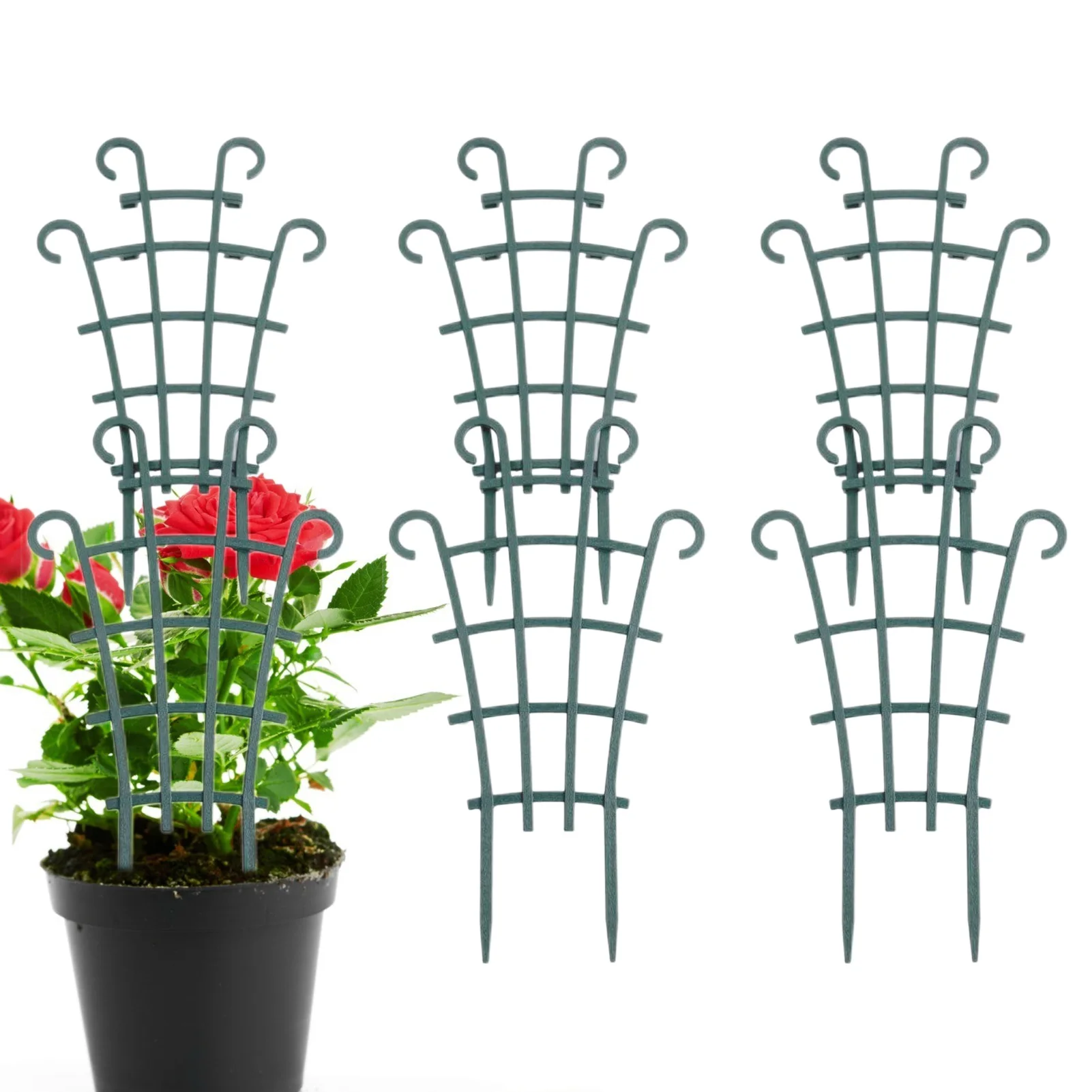 

Plant Trellis Indoor Stackable Garden Plant Climbing Trellis 6Pcs Climbing Plant Support For Houseplant To Housewarming Home