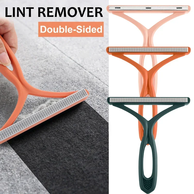 

Double-sided Lint Remover Shaver for Clothing Carpet Sweater Fluff Fabric Shaver Scraper Brush Pet Fur Hair Remover Clean Tools