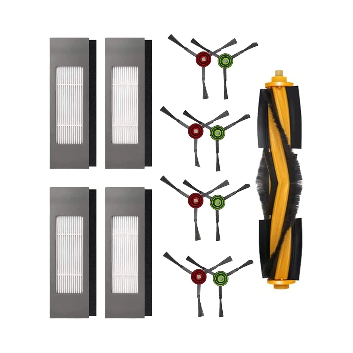 

Accessories for Deebot Ozmo 950/920/N8/T8/T8+/T8 +/T9/T5 Vacuum Cleaner Main Brush, Filter, Side Brushes