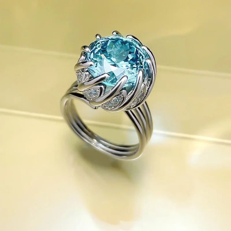 Новинка кольцо с лотосом в стиле ретро Desire чувством темперамента роскошное