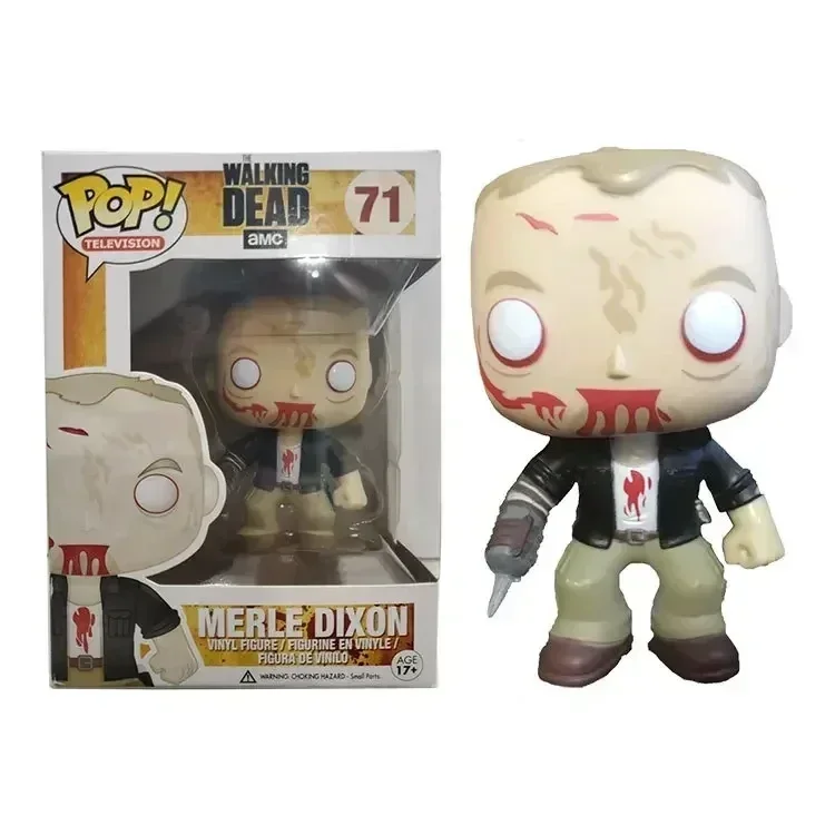 Funko Pop The Walking Dead Amc Rick Grimes 13 #   Дрил Диксон с собакой 1182г. #   Шины DIXON 71 #   Виниловая фигурка Коллекция моделей игрушек (art.: 3920cf367bb52) - 3920cf367bb52
