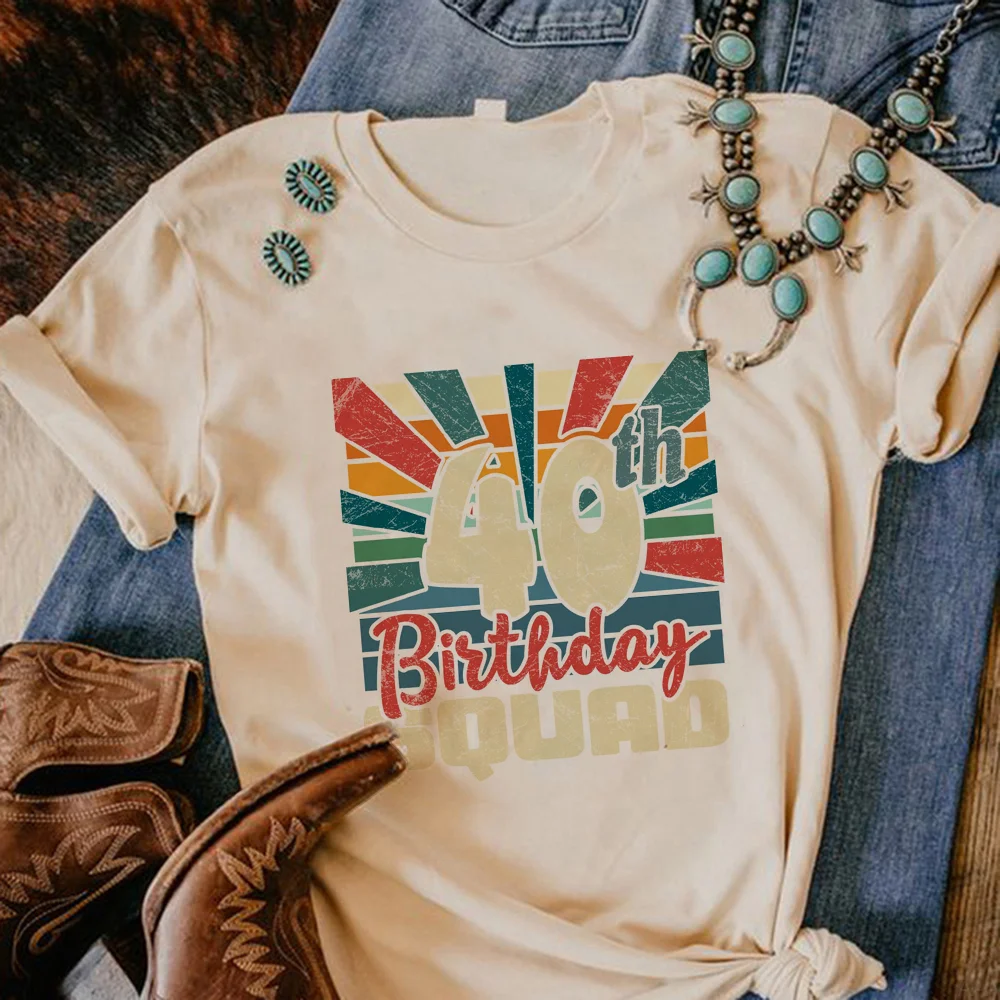 

Футболка Мужская/женская с японским аниме, на 40-й день рождения, y2k