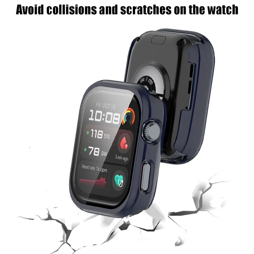 Стекло + чехол для Huawei Watch D2 защитная пленка экрана против царапин бампер защитный