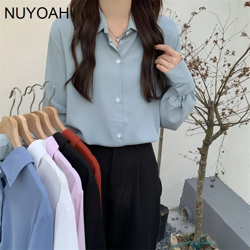 

Женская рубашка с длинным рукавом, белая рубашка с длинным рукавом во французском стиле, весна-осень 2021