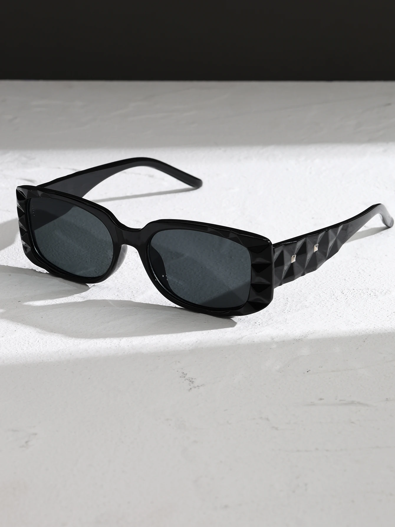 1 шт. квадратная пластиковая оправа модные повседневные уличные стильные